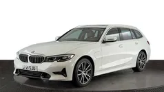 White Used 2021 BMW 330e Sport Line Estate | £18,170 (Fair price)