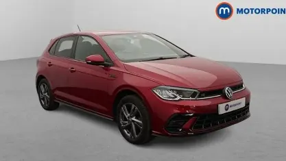 Used VW Polo R-line 95 HP (69 kW) 2023 Red Hatchback