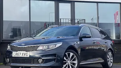 Used Kia Optima 141 HP (103 kW) 2017 Blue Estate