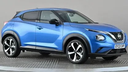 Used Nissan Juke Tekna 114 HP (83 kW) 2022 Blue SUV
