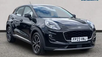 Used Ford Puma Titanium 125 HP (91 kW) 2023 Black SUV