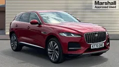 Red Used 2021 Jaguar F-Pace SUV | £27,869 (Fair price)