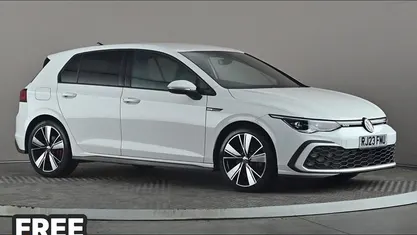Used VW Golf VIII GTD 200 HP (147 kW) 2023 White Hatchback