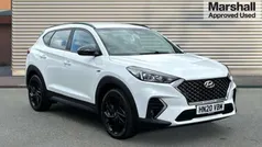 White Used 2020 Hyundai Tucson N Line SUV | £14,711 (Fair price)