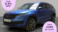 Blue Used 2021 Skoda Kodiaq SportLine SUV | £26,000 (Good price)