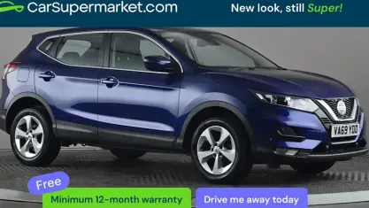 Usado Nissan Qashqai Acenta Premium 140 HP (102 kW) 2020 Azul SUV