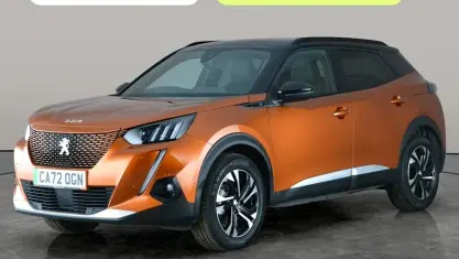 Used Peugeot e-2008 GT 100 kW (136 HP) 2022 Orange SUV