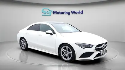 White Used 2021 Mercedes CLA180 AMG line Sedan | £20,300 (Fair price)