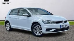 White Used 2017 VW Golf VII SE Hatchback | £13,495 (Fair price)