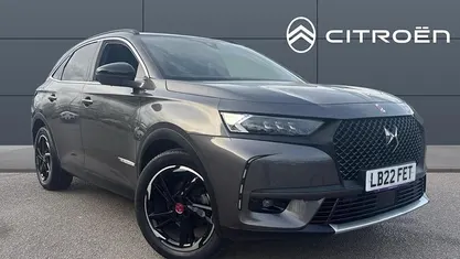 Used DS Automobiles DS7 Crossback Performance Line Plus 131 HP (96 kW) 2022 Grey SUV