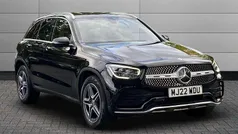 Black Used 2022 Mercedes GLC220 AMG line SUV | £30,303 (Fair price)