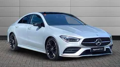 Iridium silver Used 2023 Mercedes CLA180 AMG Line Premium Plus Sedan | £27,350 (Fair price)