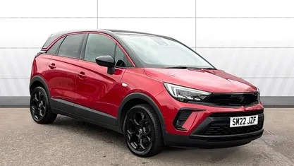 Used Vauxhall Crossland GS Line 110 HP (80 kW) 2022 Red SUV