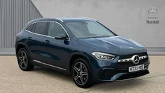 Denim blue metallic Used 2023 Mercedes GLA250 Executive SUV | £28,034 (Fair price)