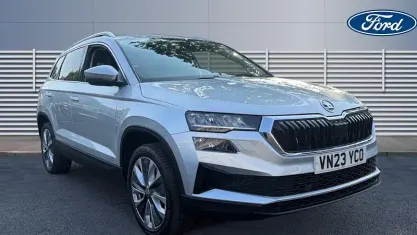 Used Skoda Karoq SE L 110 HP (80 kW) 2023 Grey SUV