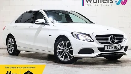 Used 2017 Mercedes C350e Sedan | £12,500 (Fair price)