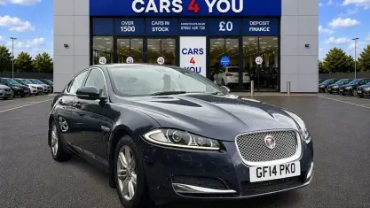 Used Jaguar XF Luxury 200 HP (147 kW) 2014 Blue Sedan