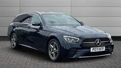 Blue Used 2021 Mercedes E300 AMG line Estate | £25,395 (Super price)