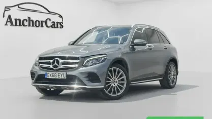 Used Mercedes GLC250 AMG line 211 HP (155 kW) 2018 Grey SUV