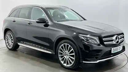 Used Mercedes GLC220 AMG line 170 HP (125 kW) 2018 Black SUV