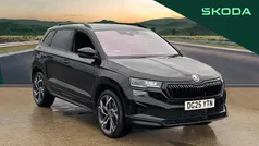 Black Used 2025 Skoda Karoq SportLine SUV | £30,809 (Fair price)