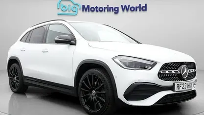 White Used 2022 Mercedes GLA250 AMG line SUV | £26,800 (Fair price)