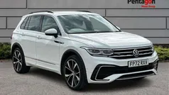 White Used 2022 VW Tiguan R-line SUV | £27,695 (Fair price)