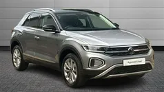 Pyrite silver with black roof Used 2024 VW T-Roc Style SUV | £27,195 (Fair price)