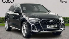 Black Used 2022 Audi Q5 S-Line SUV | £34,400 (Fair price)