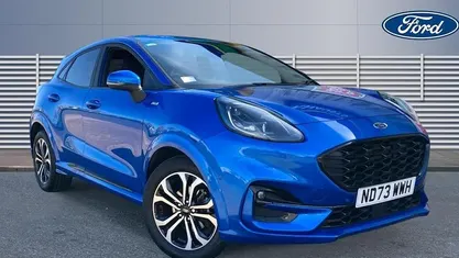 Used Ford Puma ST-Line 125 HP (91 kW) 2023 Blue SUV