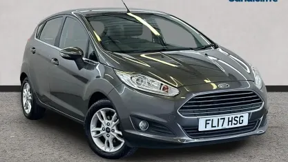 Used Ford Fiesta Zetec 82 HP (60 kW) 2017 Grey Hatchback