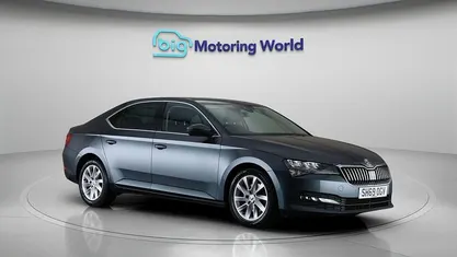 Used Skoda Superb SE Technology 120 HP (88 kW) 2019 Grey Hatchback