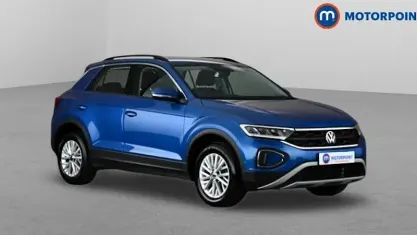 Used VW T-Roc Life 150 HP (110 kW) 2023 Blue SUV
