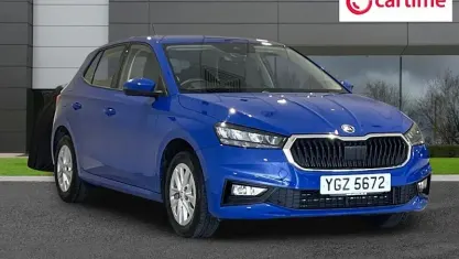Used Skoda Fabia Comfort 110 HP (80 kW) 2023 Blue Hatchback