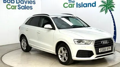 White Used 2018 Audi Q3 Sport SUV | £11,350 (Fair price)