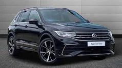 Black Used 2023 VW Tiguan R-line SUV | £27,931 (Fair price)