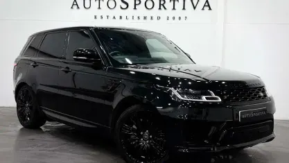 Used Land Rover Range Rover Sport HSE Dynamic 300 HP (220 kW) 2021 Black SUV