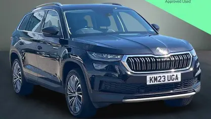 Used Skoda Kodiaq SE L Executive 150 HP (110 kW) 2023 Black SUV