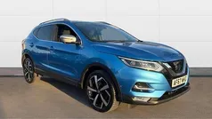 Blue Used 2017 Nissan Qashqai Tekna+ SUV | £12,532 (Fair price)