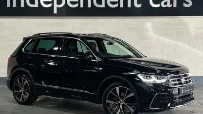 Used VW Tiguan R-line 150 HP (110 kW) 2022 Black SUV