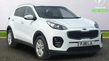 Used Kia Sportage 116 HP (85 kW) 2018 White SUV