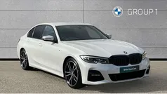 Mineral white Used 2020 BMW 320 M Sport Sedan | £23,995 (Fair price)