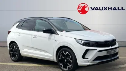 Used Vauxhall Grandland X Ultimate 131 HP (96 kW) 2023 White SUV
