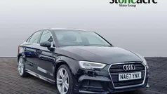 Black Used 2017 Audi A3 S-Line Sedan | £13,250 (Fair price)