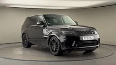 Santorini black Used 2021 Land Rover Range Rover Sport HSE SUV | £38,000 (Fair price)