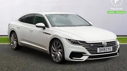 Used VW Arteon R-line 190 HP (139 kW) 2019 White Hatchback