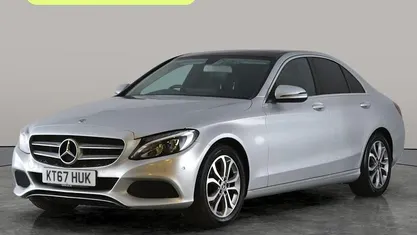 Silver Used 2017 Mercedes C200 Premium Sedan | £12,110 (Fair price)