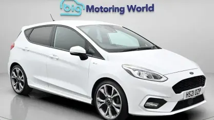 Used Ford Fiesta ST-Line X 125 HP (91 kW) 2021 White Hatchback