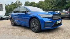 Blue Used 2023 Skoda Enyaq iV vRS SUV | £33,033 (Fair price)