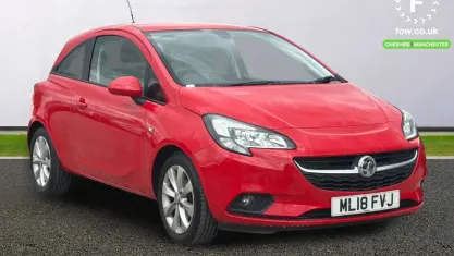 Used Vauxhall Corsa 75 HP (55 kW) 2017 Red Hatchback